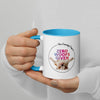 Dancing Blue Coffee Mug